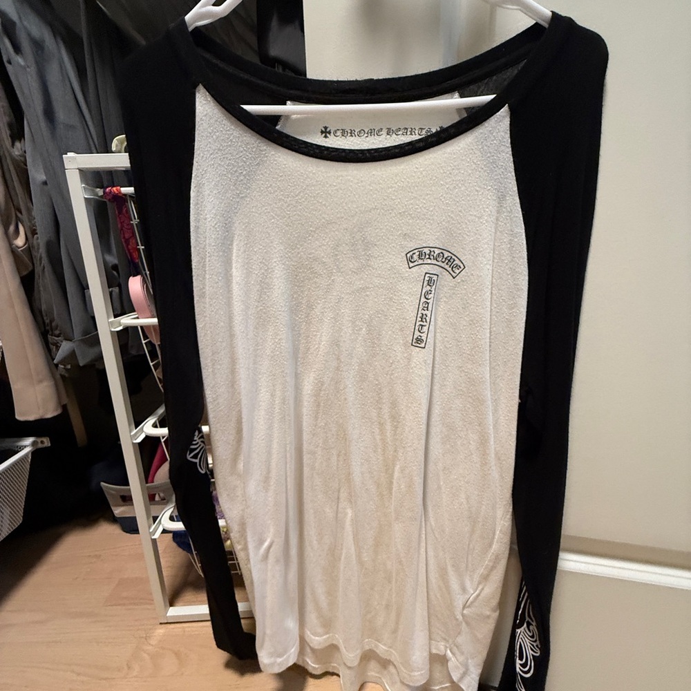Chrome Hearts Black and White Women's Top